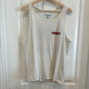 Chubbies surf print tank